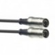 Stagg SMD6 - Câble MIDI DIN/DIN (m/m) 6 m connecteurs en métal