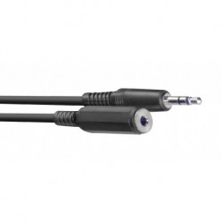 Stagg SAC3MPSMJS - 3M Cbl Audio Min(Jckm-Jckf)St