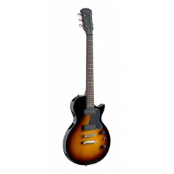 Stagg SEL-P90SB - Guitare électrique P90 Série ROCK "L" avec corps en aulne massif