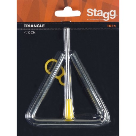 Stagg TRI-4 - Triangle 4" avec battant