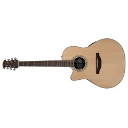 Ovation CS24L-4 - Guitare electro-acoustique gaucher table épicéa massif