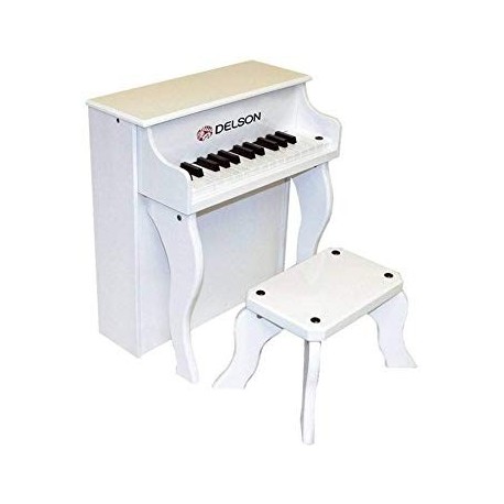 Delson 2505-WH - Piano droit enf blanc