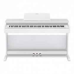 Casio AP-270WE - Piano numérique 88 touches avec meuble blanc