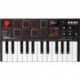 Akai Pro MPKMINIPLAY - Clavier maitre usb avec 128 sons 25 notes