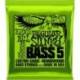 Ernie Ball 2836 - Jeu de cordes 45-130 pour basses électrique 5 cordes