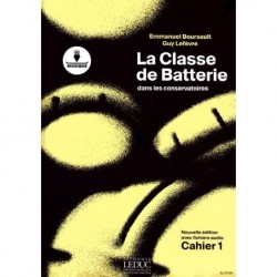 Emmanuel Boursault - La Classe de Batterie dans les Conservatoires 1 - Recueil + Enregistrement(s) en ligne