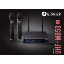 Prodipe UHF M850 DSP DUO LANEN - Micro UHF 2 x 100 fréq. avec calage auto