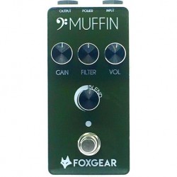 Foxgear FGBMUF - Pédale d’effet Fuzz Bass Muffin