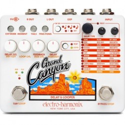 Electro Harmonix EHXGRAN - Pédale looper Grand Canyon avec effets modulation, reverb et délai