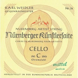 Nurnberger 639642 - Corde Violoncelle Künstler 1/2