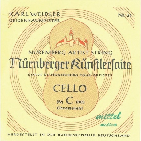 Nurnberger 639642 - Corde Violoncelle Künstler 1/2