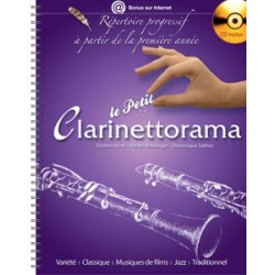 Emilien Véret/Adrien Boulanger - Le Petit Clarinettorama - Recueil + CD