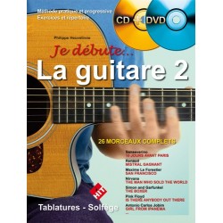 Philippe Heuvelinne - Je Débute la Guitare 2 - Recueil + CD + DVD