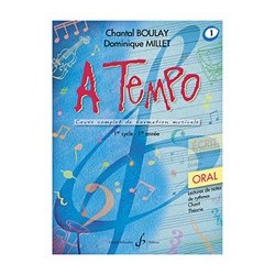 Chantal Boulay - A Tempo - Partie Orale - Volume 1 - Recueil