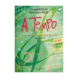 Chantal Boulay - A Tempo - Partie Ecrite - Volume 1 - Recueil