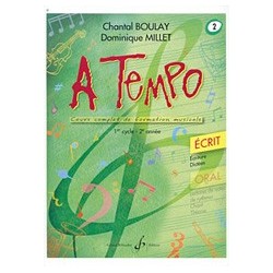 Chantal Boulay - A Tempo - Partie Ecrite - Volume 2 - Recueil