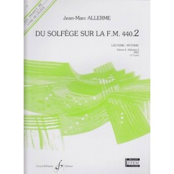 Jean-Marc Allerme - Du solfege sur la F.M. 440.2 - Lecture/Rythme - Recueil