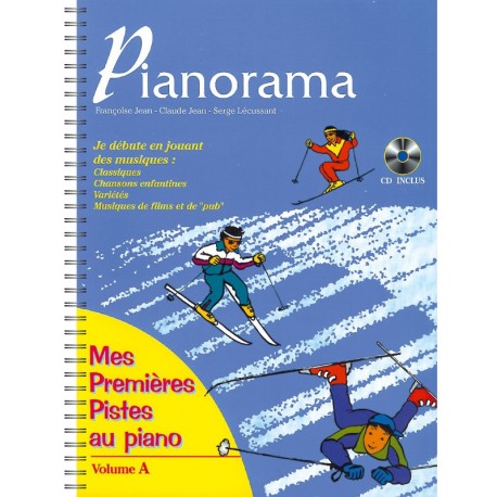 Pianorama Mes Premières Pistes au Piano Vol. A - Recueil + CD