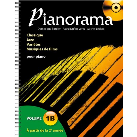 Pianorama Volume 1B - Recueil + CD