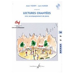 Gérard Billaudot GB7075 - Alain Voirpy, Jack Hurier - Lectures Chantee - 1er cycle - Recueil + CD