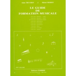 Alain Truchot/Michel Meriot - Guide de formation musicale Vol.3 - préparatoire 1 - Recueil