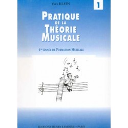 Yves Klein - Pratique de la Théorie musicale Vol.1 - Recueil