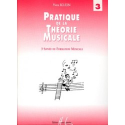 Yves Klein - Pratique de la Théorie musicale Vol.3 - Recueil