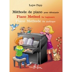 Lajos Papp - Méthode de piano pour débutants - Recueil