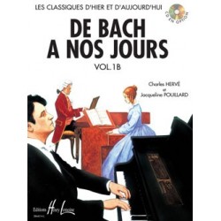 Charles Hervé/Jacqueline Pouillard - De Bach à nos jours Vol.1B - Recueil