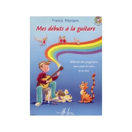 Francis Kleynjans - Mes débuts à la guitare - Recueil + CD