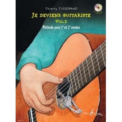 Thierry Tisserand - Je deviens guitariste Vol. 2 - Recueil + CD