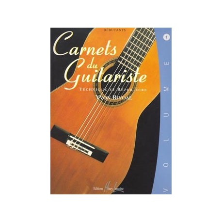 Carnets du guitariste Volume 2 : Rivoal, Yvon: : Livres