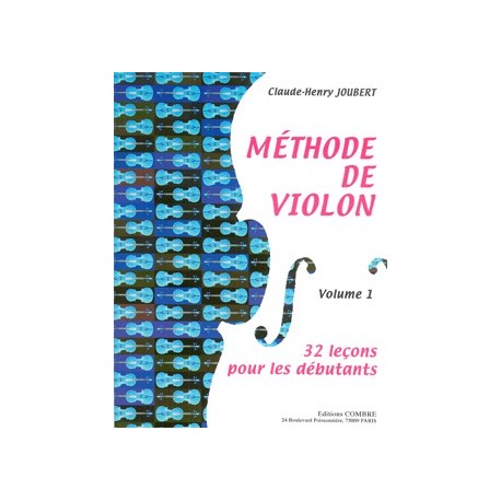 Claude-Henry Joubert - Méthode de violon Vol.1 - Recueil