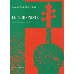 Francis-Paul Demillac - Le violoniste - méthode illustrée débutants - Recueil