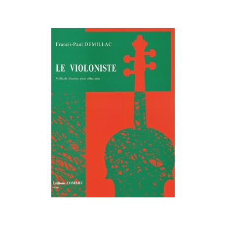 Francis-Paul Demillac - Le violoniste - méthode illustrée débutants - Recueil