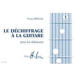 Yvon Rivoal - Déchiffrage à la guitare Vol.1 - Recueil