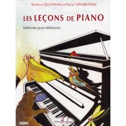 Béatrice Quoniam/Pascal Nemirovski - Les Leçons de piano - Recueil