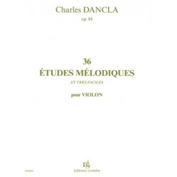 Charles Dancla - Etudes mélodiques (36) Op.84 - Recueil