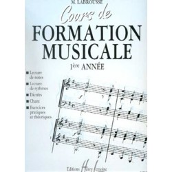 Marguerite Labrousse - Cours de formation musicale Vol.1 - Recueil