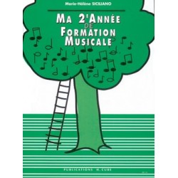 Marie-Hélène Siciliano - Ma 2ème année de formation musicale - Recueil