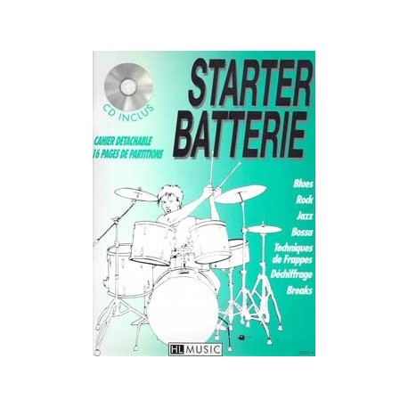 Patrick Billaudy - Starter batterie Vol.1 - Recueil + CD