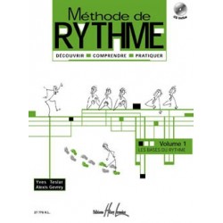 Yves Teslar/Alexis Gevray - Méthode de rythme Vol.1 - Recueil + CD