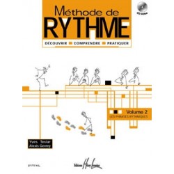 Yves Teslar/Alexis Gevray - Méthode de rythme Vol.2 - Recueil + CD