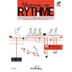 Yves Teslar/Alexis Gevray - Méthode de rythme Vol.3 - Recueil + CD