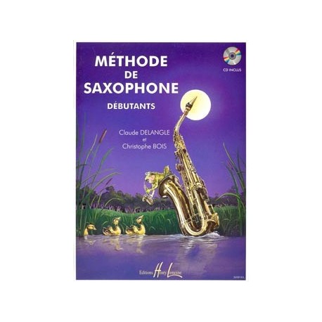 Claude Delangle - Méthode de saxophone pour débutants - Recueil + CD