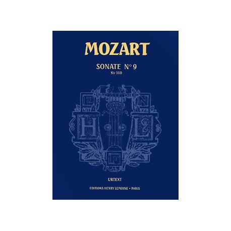 Wolfgang Amadeus Mozart - Sonate n°9 KV310 - Recueil