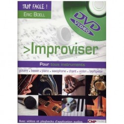 Eric Boell - Apprendre à improviser Tous les instruments - Recueil + DVD