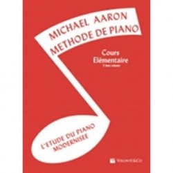 Michael Aaron - Méthode de Piano - Cours Élémentaire 2ème Volume - Recueil