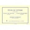 Georges Dandelot - Etude Du Rythme Vol.1 - Recueil