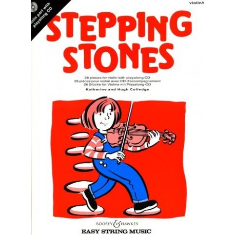 Hugh Colledge/Katherine Colledge - Stepping Stones Violin - Recueil + CD